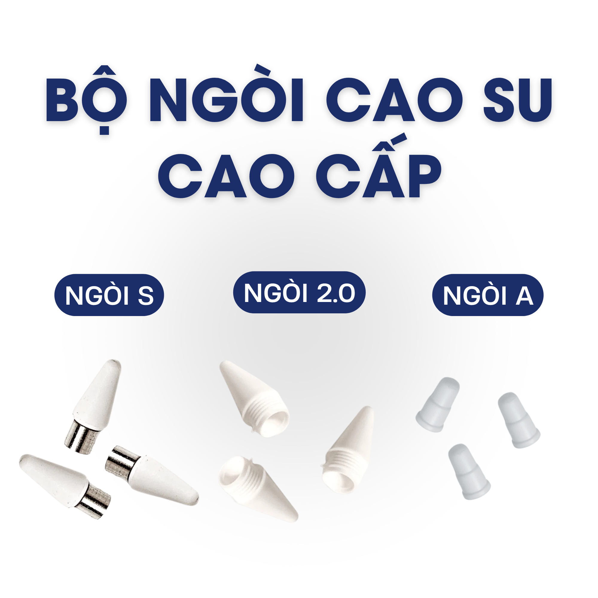 Ngòi thay thế gốc dùng cho bút cảm ứng CWT pencil S /2.0/V/X/XPRO/A chất liệu cao cấp bền bỉ tạo đường nét chân thực